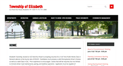 Desktop Screenshot of elizabethtownshippa.com