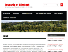 Tablet Screenshot of elizabethtownshippa.com